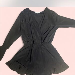 Black Long Sleeve romper